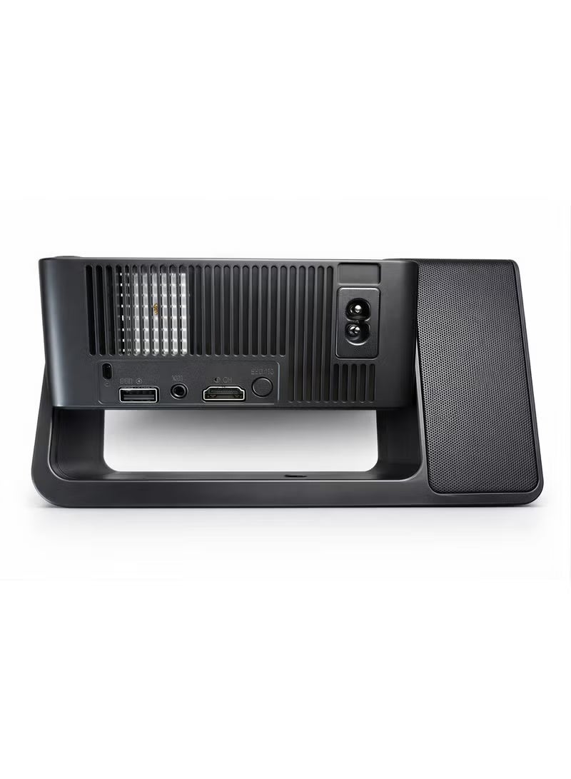 Smartbarry بروجيكتور HT30 الترفيهي المنزلي 4K HDR مع نظام كاريوكي لاسلكي مزدوج، شاشة LED ذكية، مكبرات صوت قوية، بلوتوث، HDMI، USB للأفلام، الألعاب والحفلات - Image 4